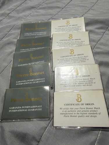 10x orologio pierre - pierre, bonnet